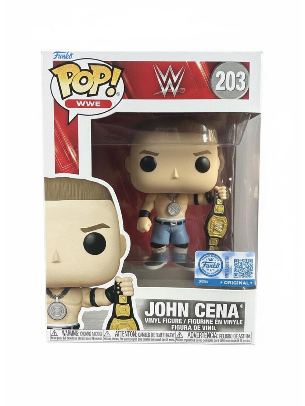 Funko Pop! WWE John Cena Vinyl Figure #203